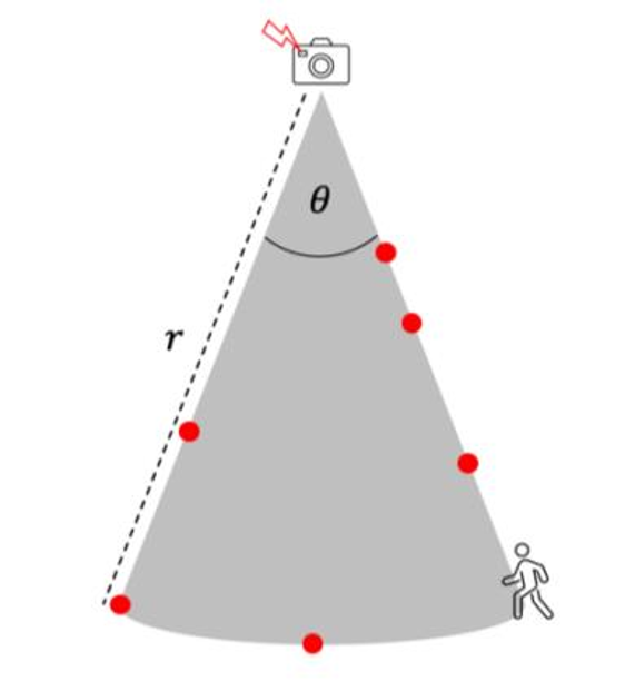 Detection zone